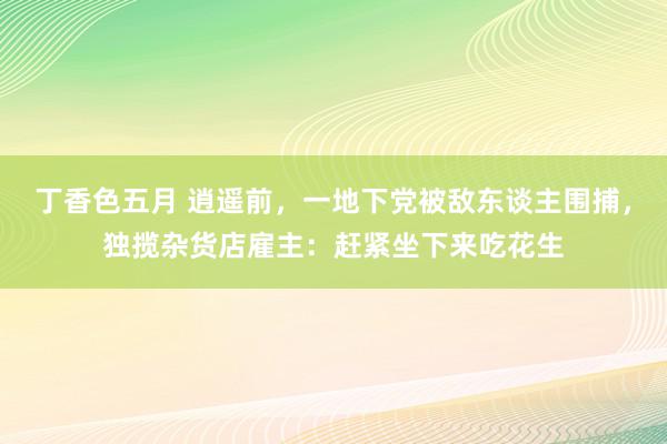 丁香色五月 逍遥前，一地下党被敌东谈主围捕，独揽杂货店雇主：赶紧坐下来吃花生