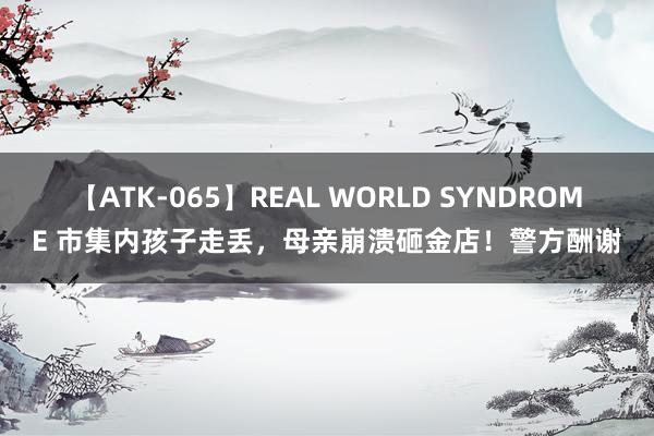 【ATK-065】REAL WORLD SYNDROME 市集内孩子走丢，母亲崩溃砸金店！警方酬谢