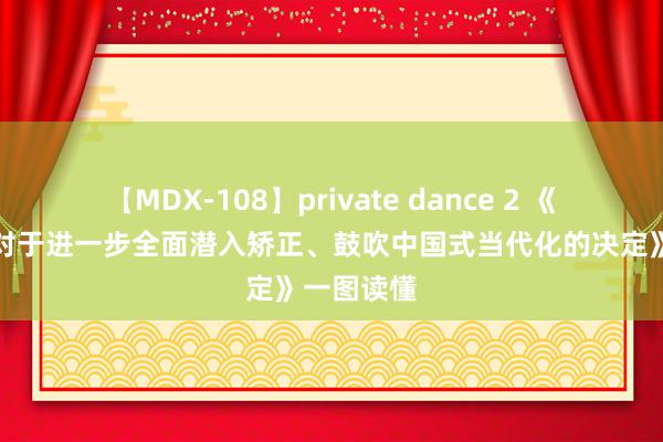 【MDX-108】private dance 2 《中共中央对于进一步全面潜入矫正、鼓吹中国式当代化的决定》一图读懂