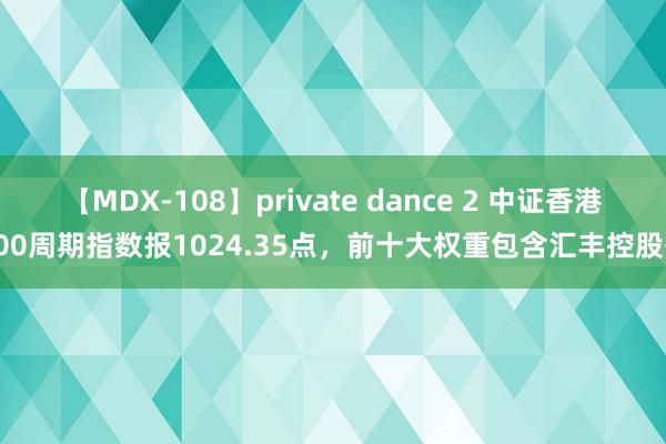 【MDX-108】private dance 2 中证香港300周期指数报1024.35点，前十大权重包含汇丰控股等