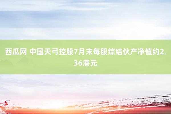 西瓜网 中国天弓控股7月末每股综结伙产净值约2.36港元