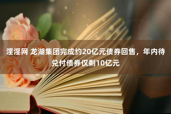 淫淫网 龙湖集团完成约20亿元债券回售，年内待兑付债券仅剩10亿元